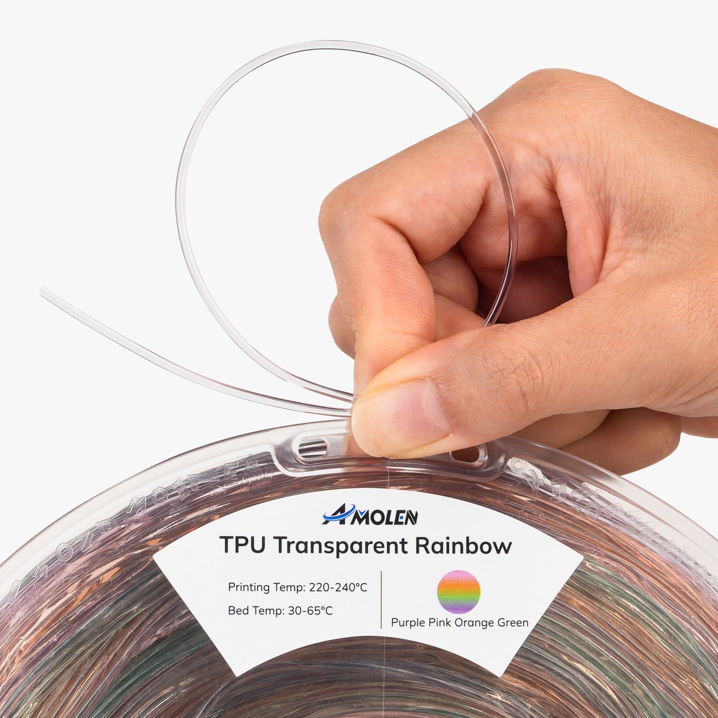 Amolen - TPU Rainbow 1.75mm, 1KG