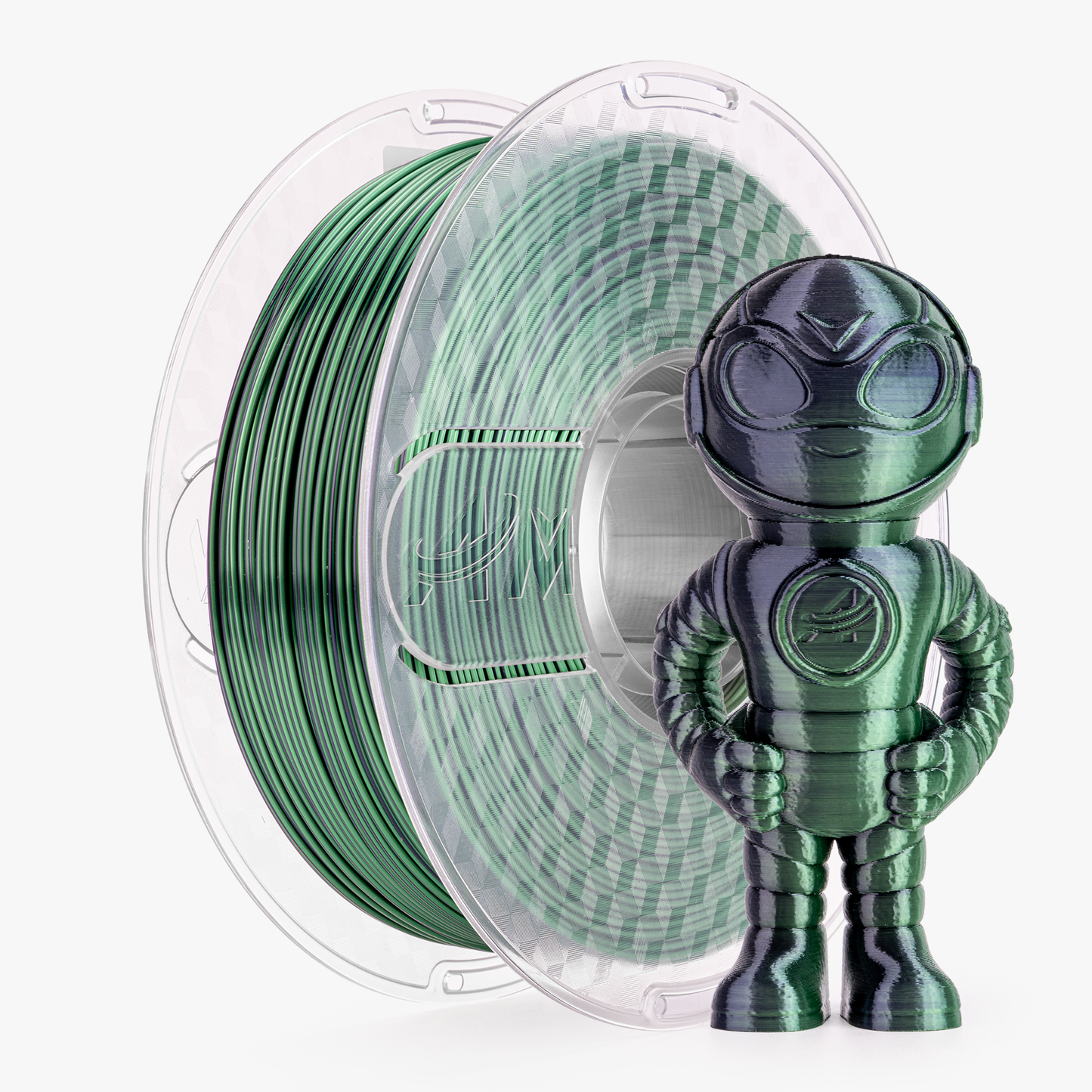 Amolen - PLA Silk Dual Color Filament 1.75mm, 1KG/2.2LB