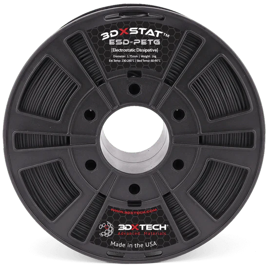 3DXTech 3DXSTAT ESD-PETG Filament - 1.75mm (750g Spool)