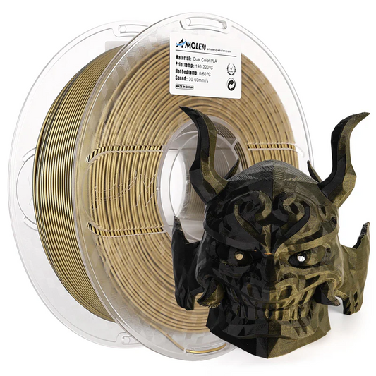 Amolen - PLA Basic Dual Color-High Speed 1.75mm, 1 KG