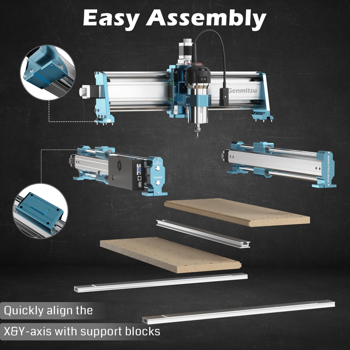 Genmitsu - 4040-PRO MAX CNC Router Machine