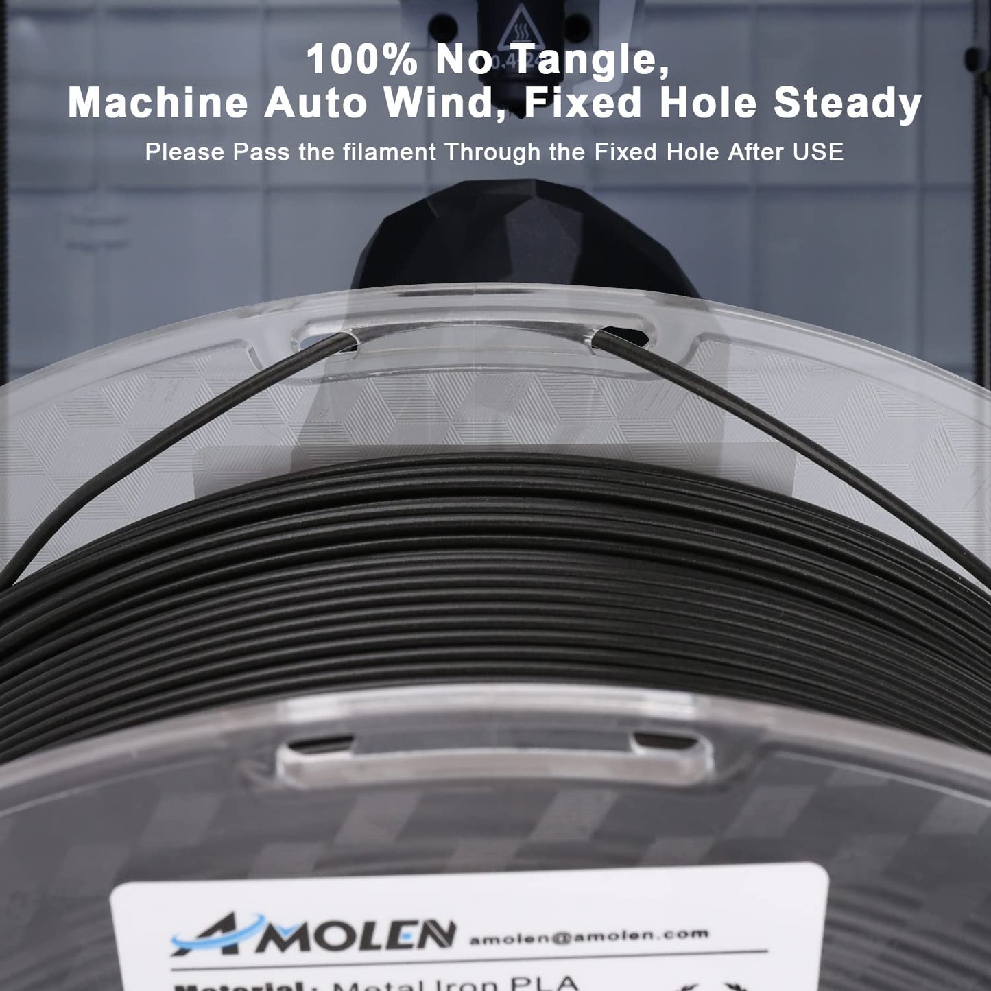 Amolen - PLA Metal 1.75mm, 1KG/2.2LB