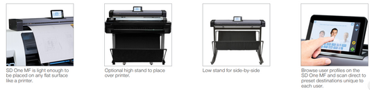 Contex SD One MF 44" | Large Format Scanner with Touchscreen & WiFi