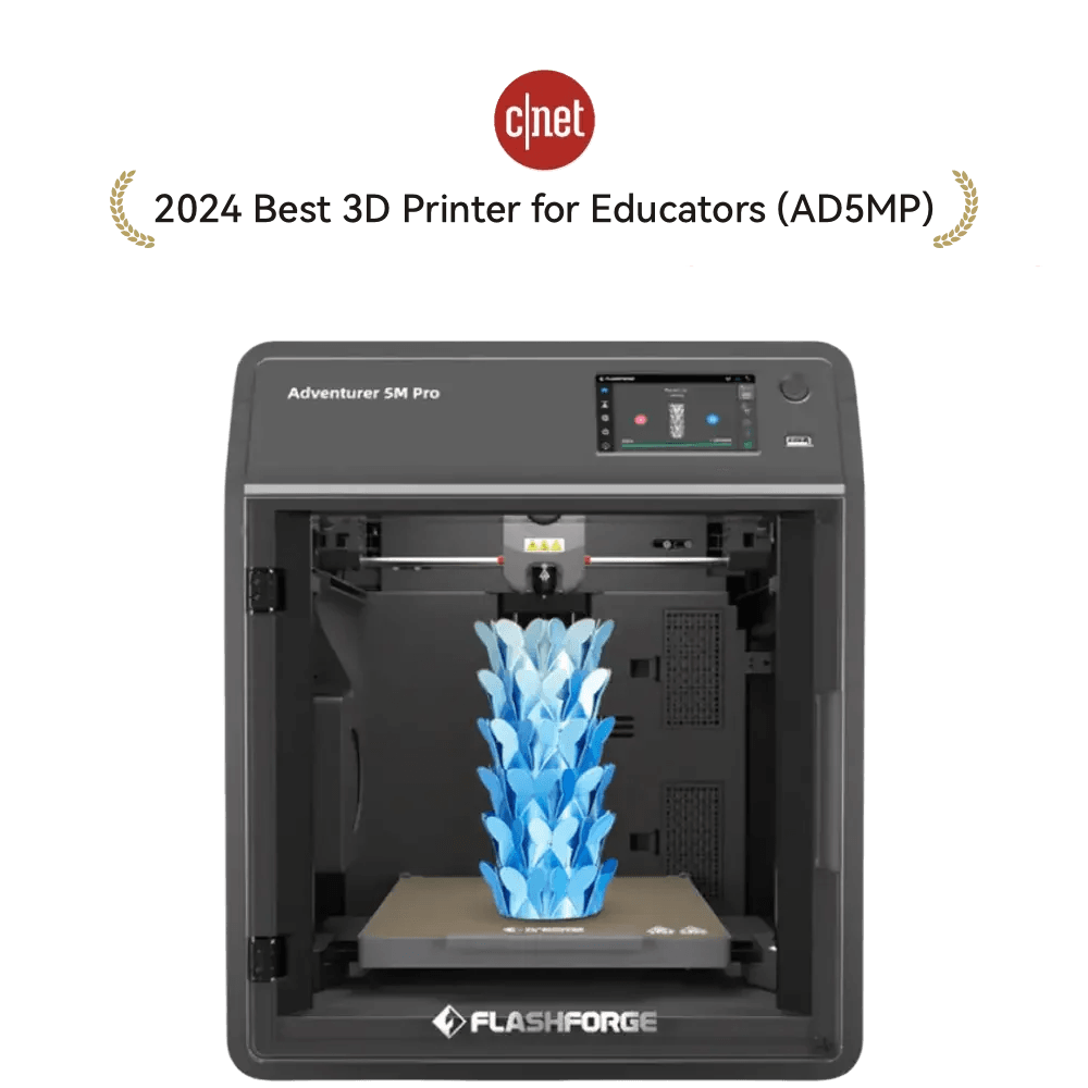 Flashforge - Adventurer 5M Pro Enclosed High-Speed Desktop 3D Printer