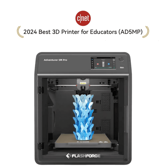 Flashforge - Adventurer 5M Pro Enclosed High-Speed Desktop 3D Printer