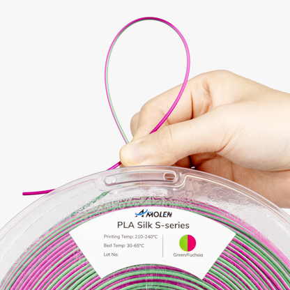 Amolen - PLA Silk S-Series Filament 1.75mm, 1KG/2.2LB