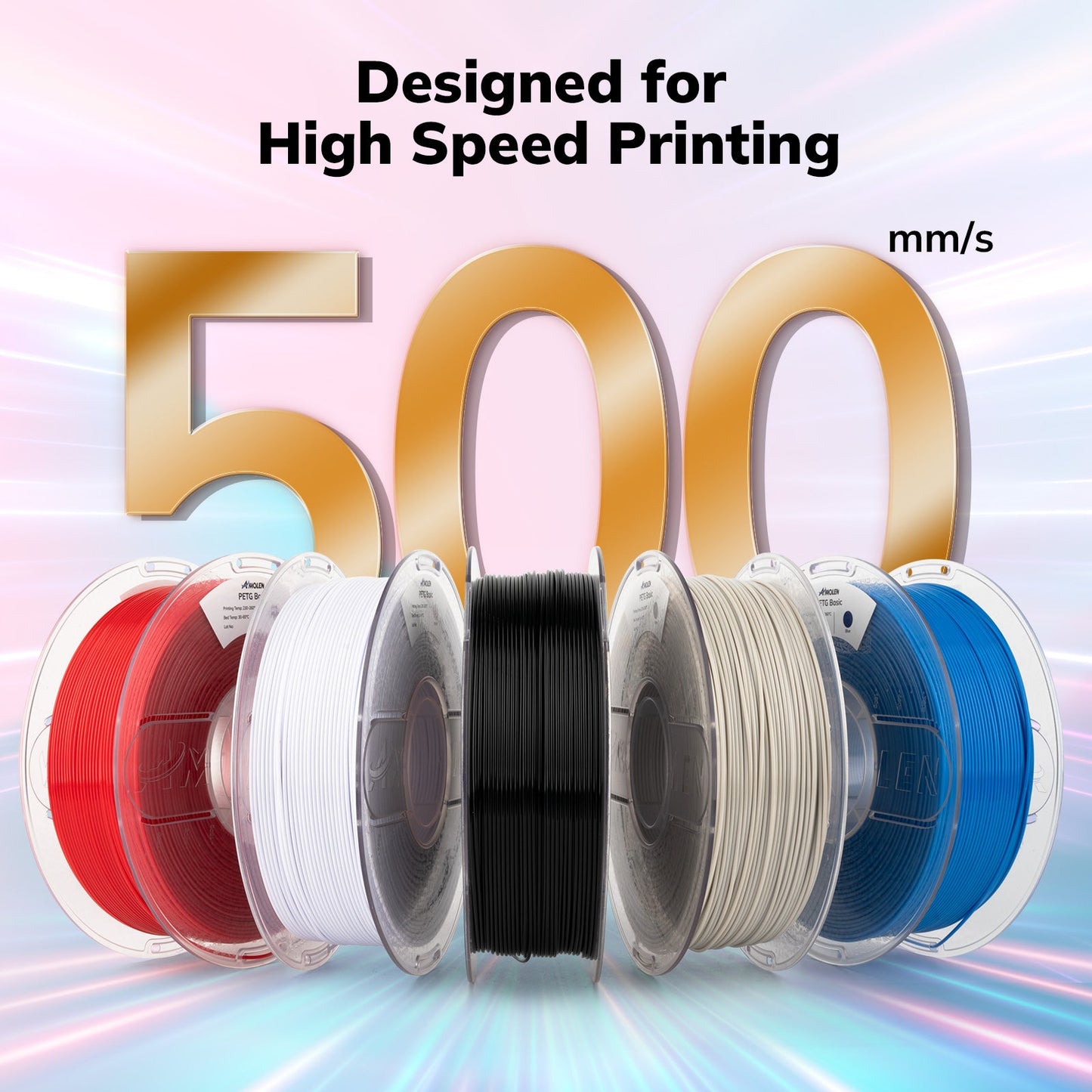 Amolen - PETG Basic 1.75mm, 1KG/2.2LB