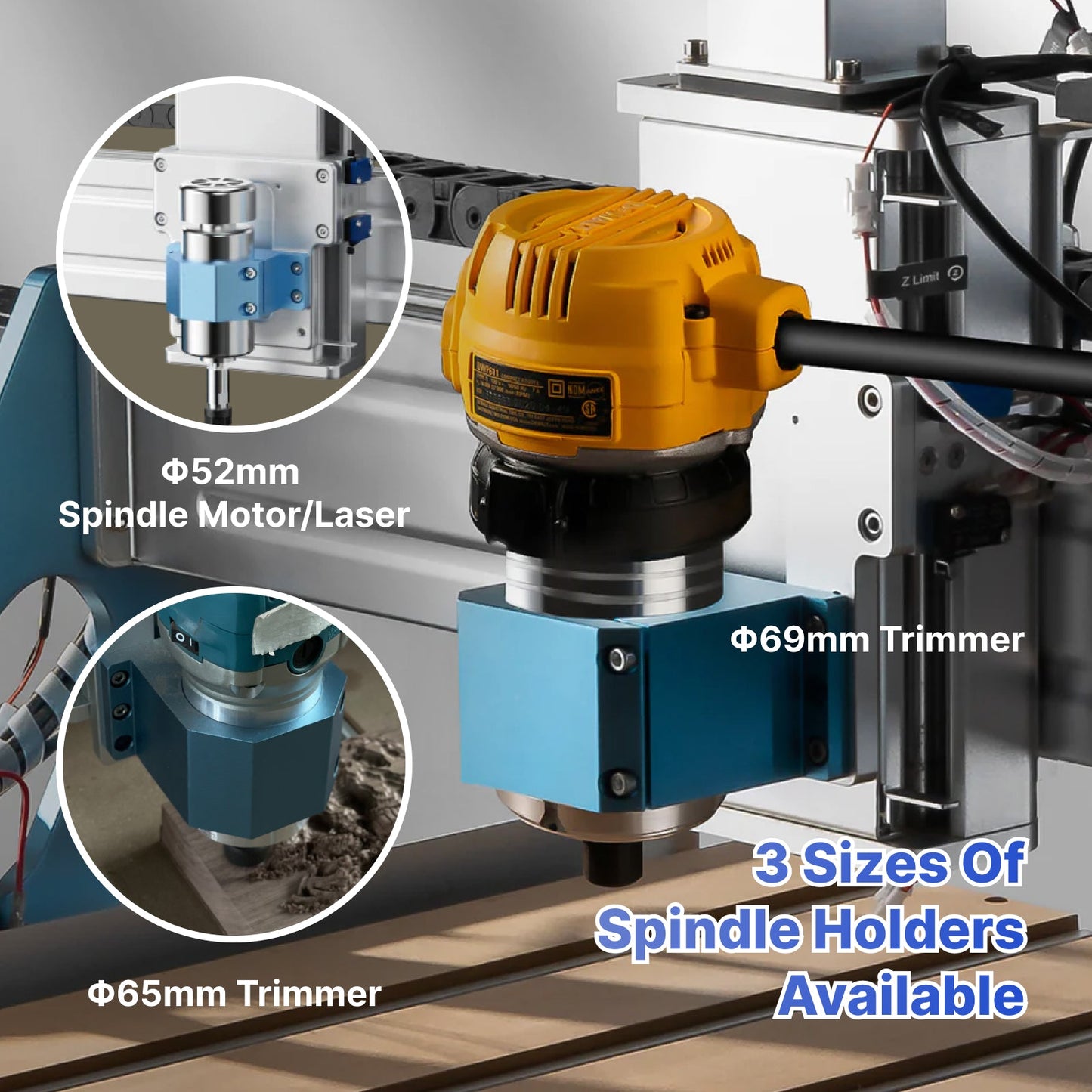 Genmitsu - PROVerXL Heavy-Duty 6050 Plus Benchtop CNC Router Machine