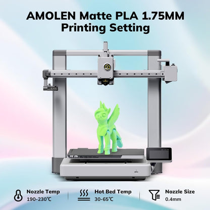 Amolen - PLA Matte Dual Filament 1.75mm, 1KG/2.2LB