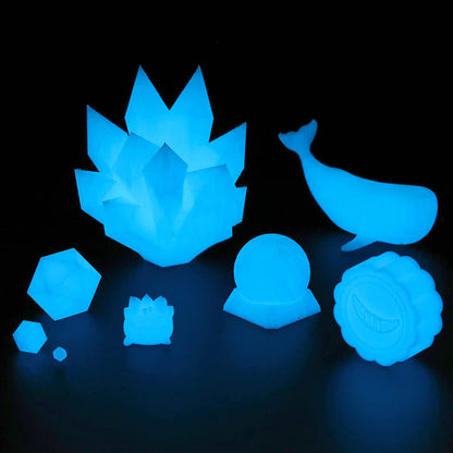 SainSmart - Glow in the Dark PETG Filament 1.75mm Blue 1KG