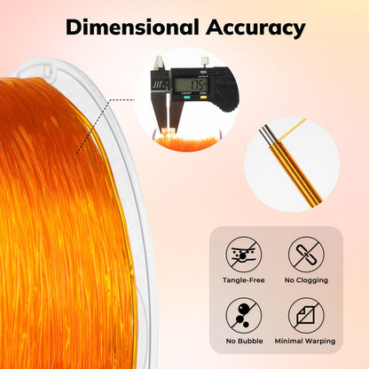 Amolen - TPU Transparent 1.75mm, 1KG/2.2LB