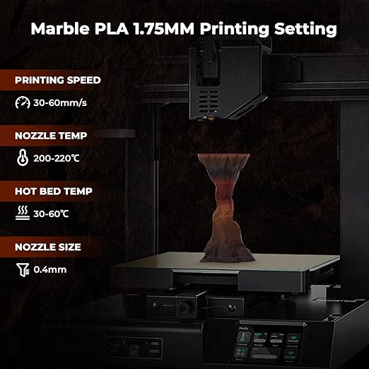 Amolen - PLA Marble Variety Pack (4x200g)