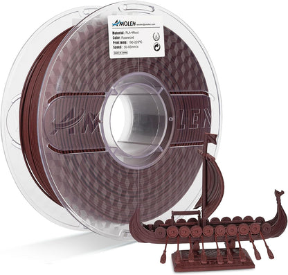 Amolen - PLA Wood 1.75mm, 1KG/2.2LB