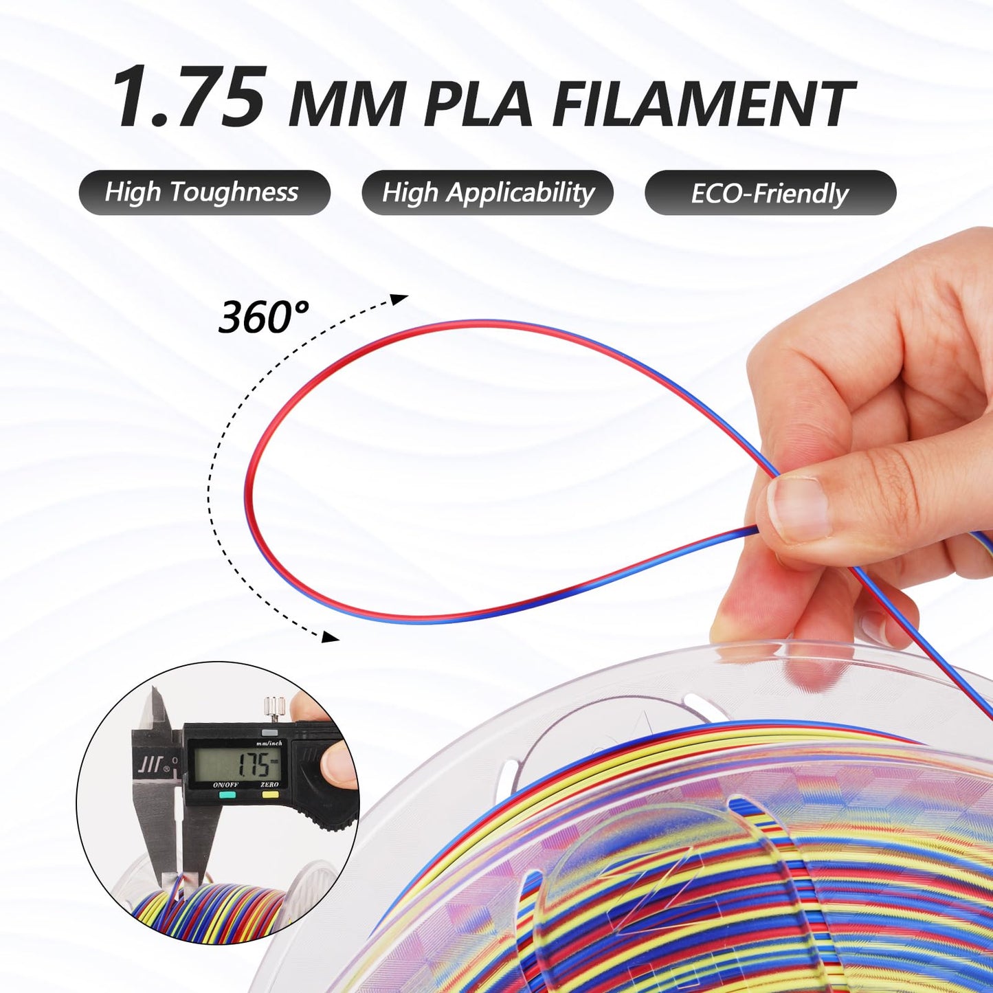 Amolen - PLA Silk S-Series Variety Pack (4x1kg) - 1.75MM