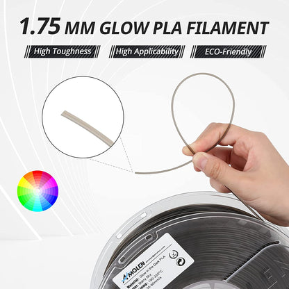 Amolen - PLA Glow in the Dark Variety Pack (4x200g)