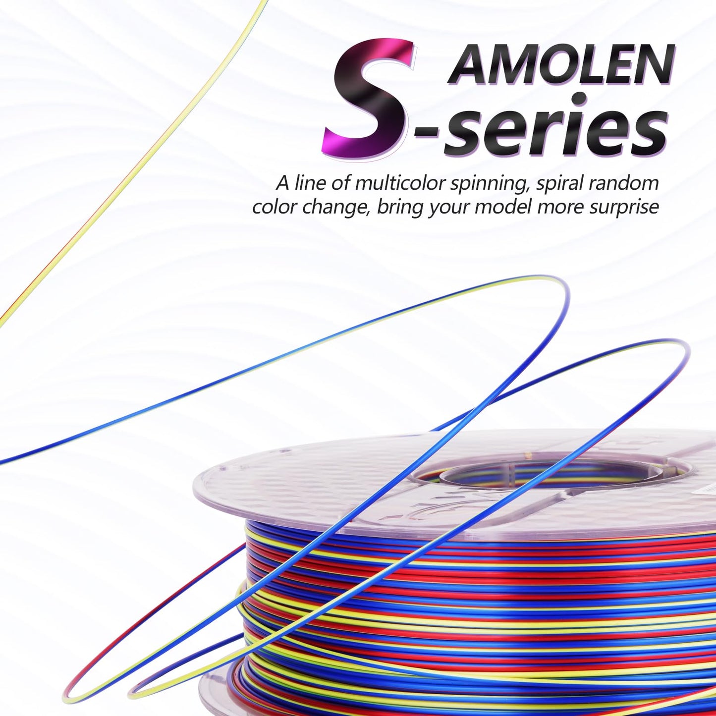 Amolen - PLA Silk S-Series Variety Pack (4x200g) - 1.75MM