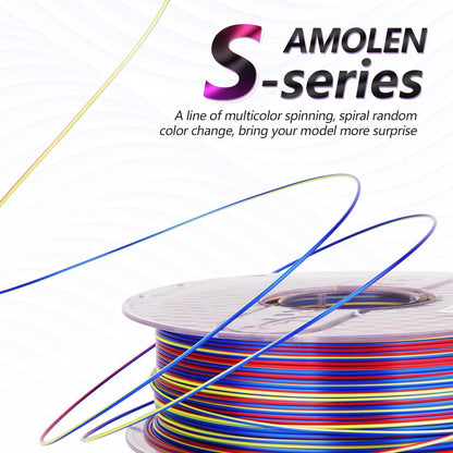 Amolen - PLA Silk S-Series Variety Pack (4x1kg) - 1.75MM