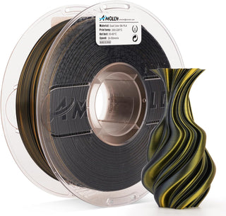 Amolen - PLA Silk Dual Color Filament 1.75mm, 1KG/2.2LB