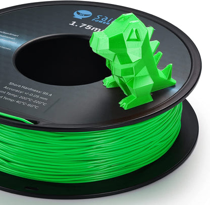 SainSmart - Flexible TPU Filament 1.75mm 95A Neon Green Cyberpunk - 800g