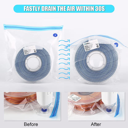 AMOLEN - 3D Printer Filament Vacuum Storage Kit | Moisture-Proof Protection