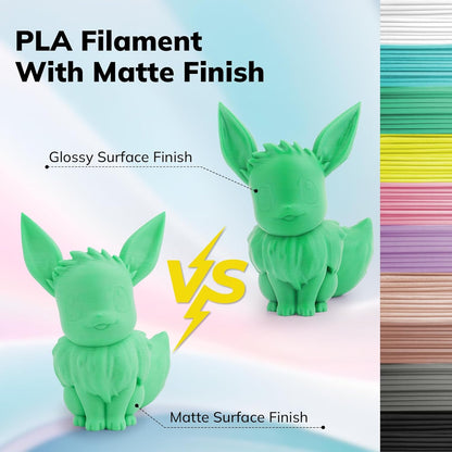 Amolen - PLA Matte Basic 1.75mm, 1KG/2.2LB