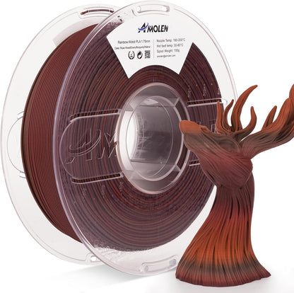 Amolen - PLA Wood 1.75mm, 1KG/2.2LB