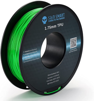 SainSmart - Flexible TPU Filament 1.75mm 95A Neon Green Cyberpunk - 800g