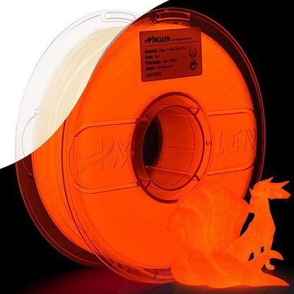 Amolen - PLA Glow-in-the-Dark 1.75mm, 1KG/2.2LB