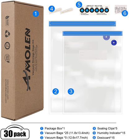 AMOLEN - 3D Printer Filament Vacuum Storage Kit | Moisture-Proof Protection
