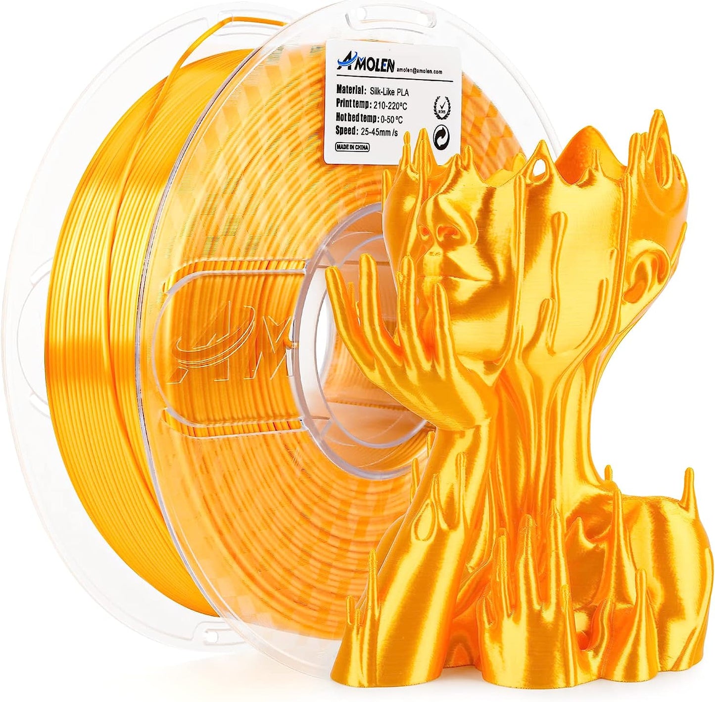 Amolen - PLA Silk Basic 1.75mm, 1KG/2.2LB
