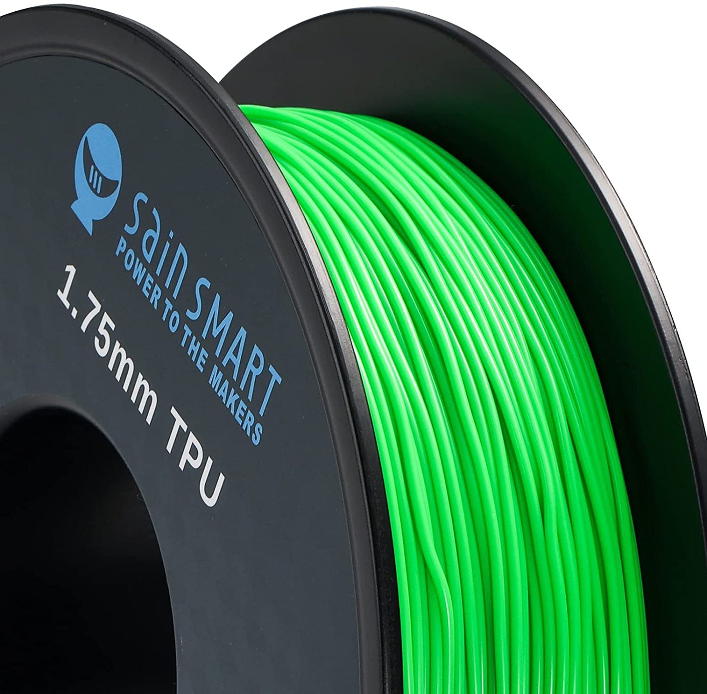 SainSmart - Flexible TPU Filament 1.75mm 95A Neon Green Cyberpunk - 800g