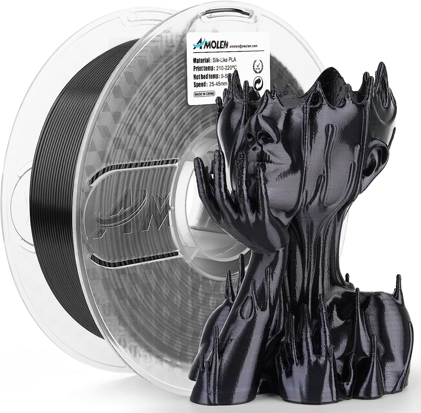 Amolen - PLA Silk Basic 1.75mm, 1KG/2.2LB
