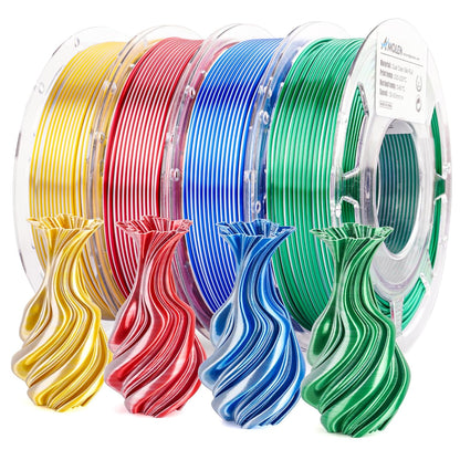 Amolen - PLA Silk Dual Color Variety Pack (4x200g) - 1.75MM