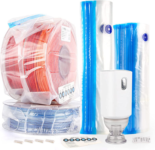 AMOLEN - 3D Printer Filament Vacuum Storage Kit | Moisture-Proof Protection