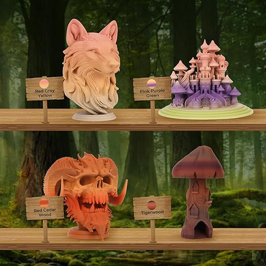Amolen - PLA Wood Variety Pack (4x200g)
