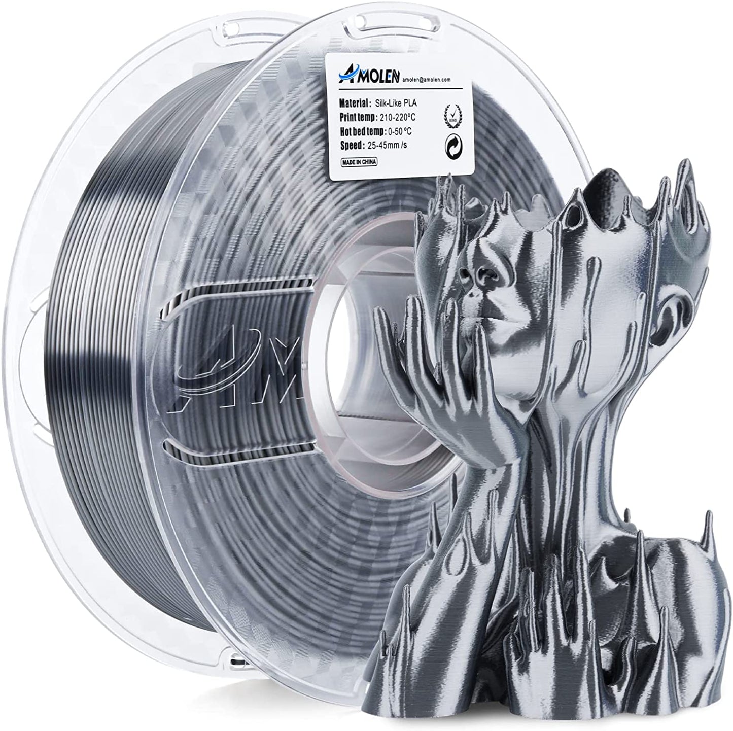 Amolen - PLA Silk Basic 1.75mm, 1KG/2.2LB
