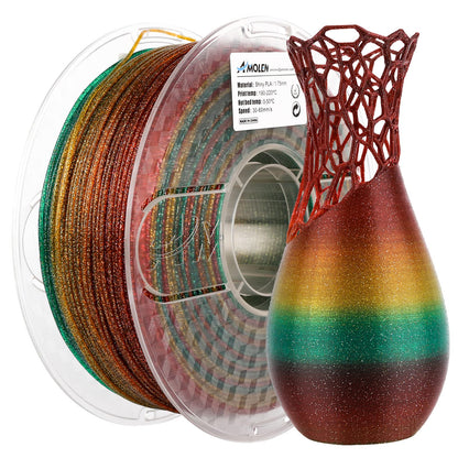 Amolen - PLA Galaxy / Sparkle & Shiny 1.75mm, 1KG/2.2LB