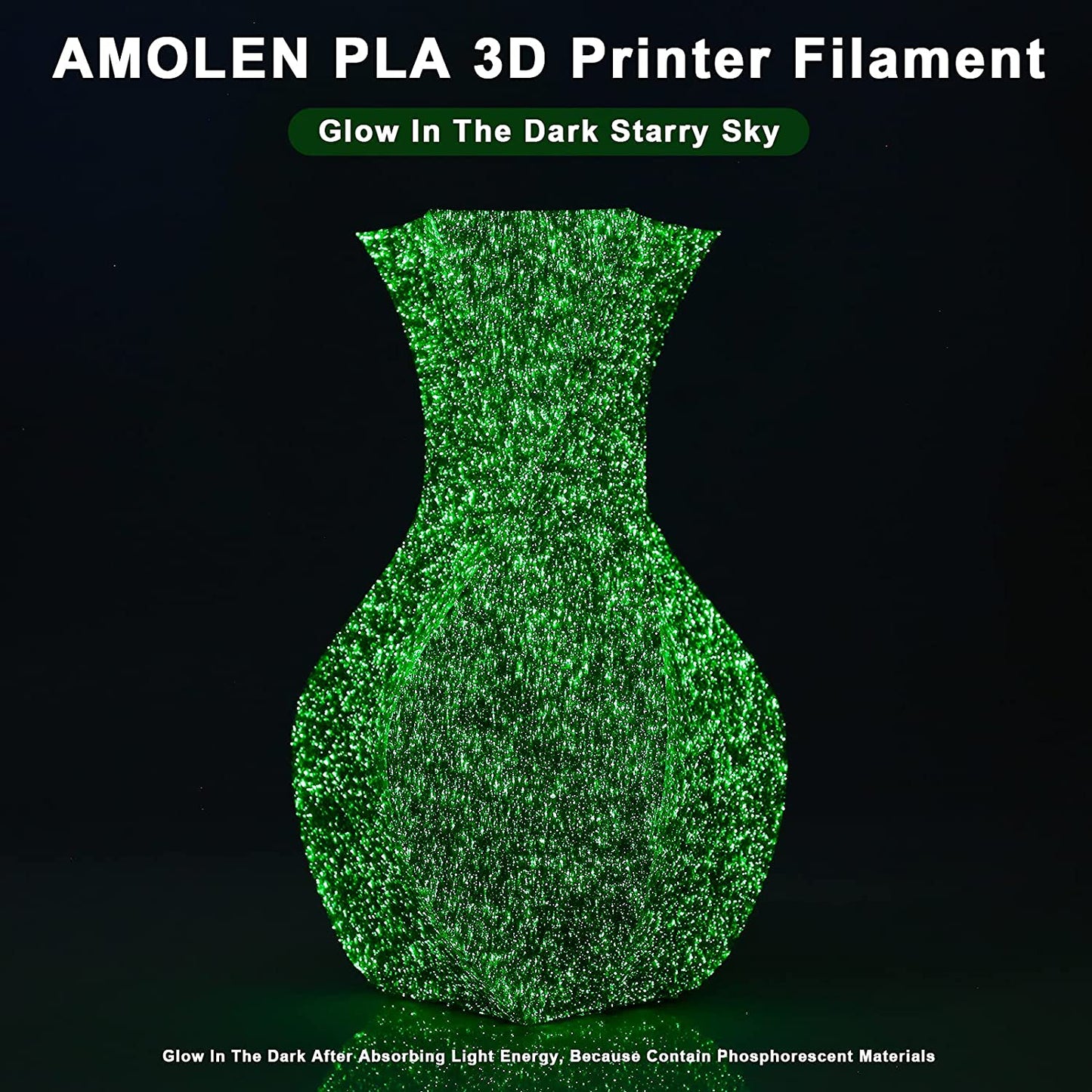 Amolen - PLA Glow in the Dark Variety Pack (4x200g)