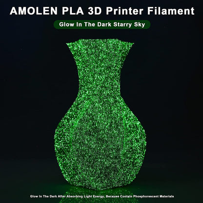 Amolen - PLA Glow in the Dark Variety Pack (4x200g)