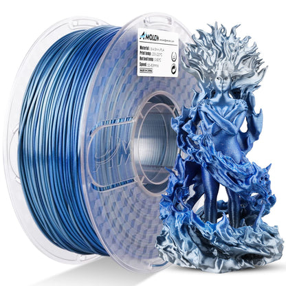 Amolen - PLA Silk Shiny Gradient 1.75mm, 1KG/2.2LB