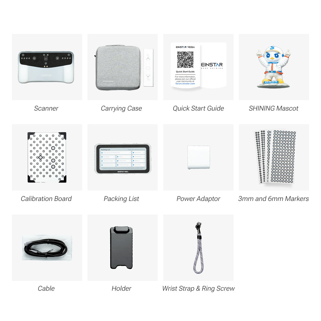 EINSTAR - VEGA-Wireless All-In-One 3D Scanner
