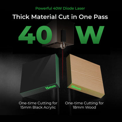 xTool - S1 Enclosed Diode Laser Cutter