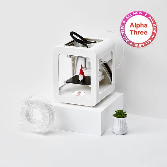 Toybox - Alpha Three Starter 3D Printer Bundle