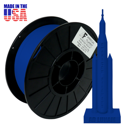 American FIlament | American Blue AF 1.75mm PLA+ Filament  Made in the USA!