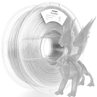 Amolen - PLA Shiny Glitter 1.75mm, 1KG/2.2LB