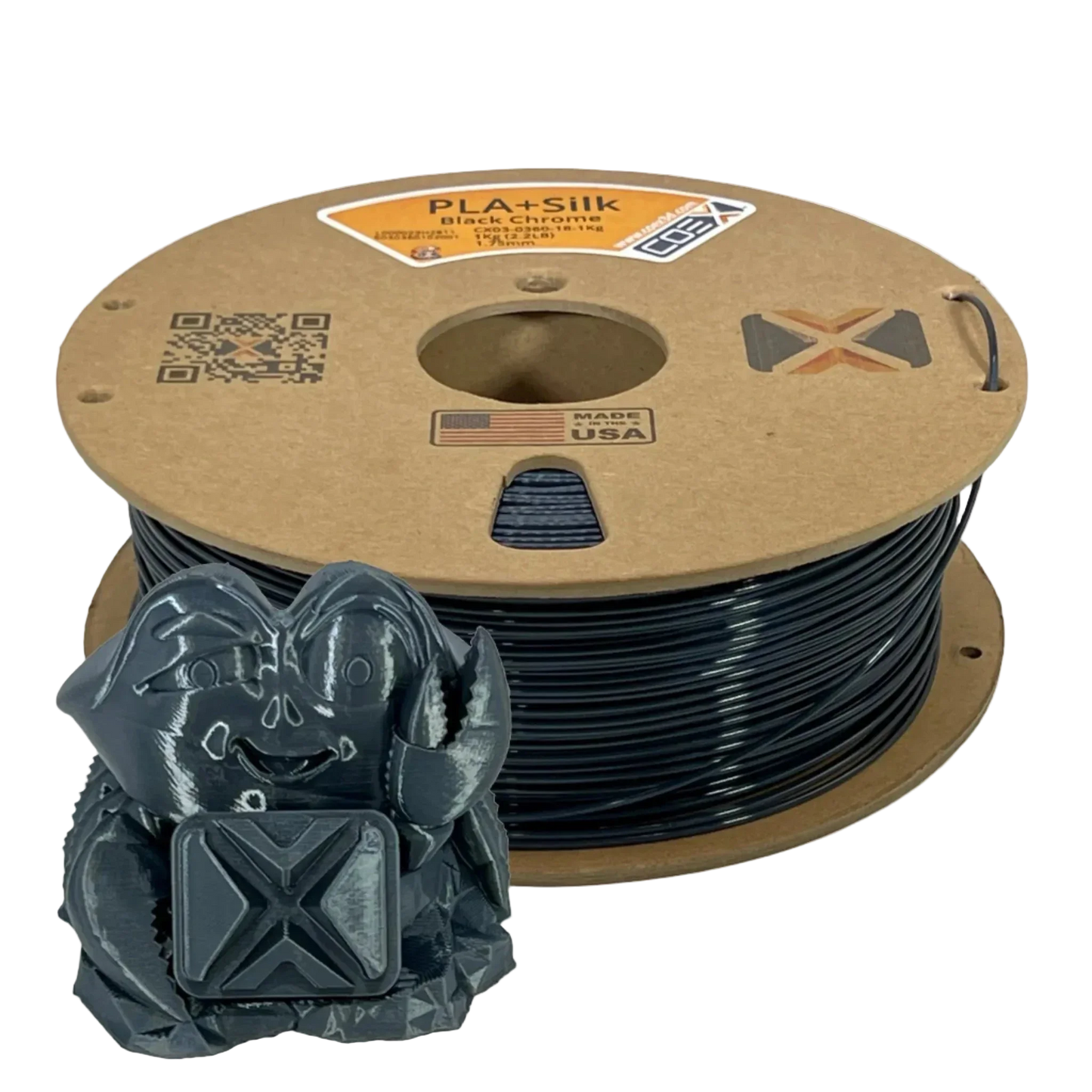 COEX 3D - Black Chrome PLA+Silk