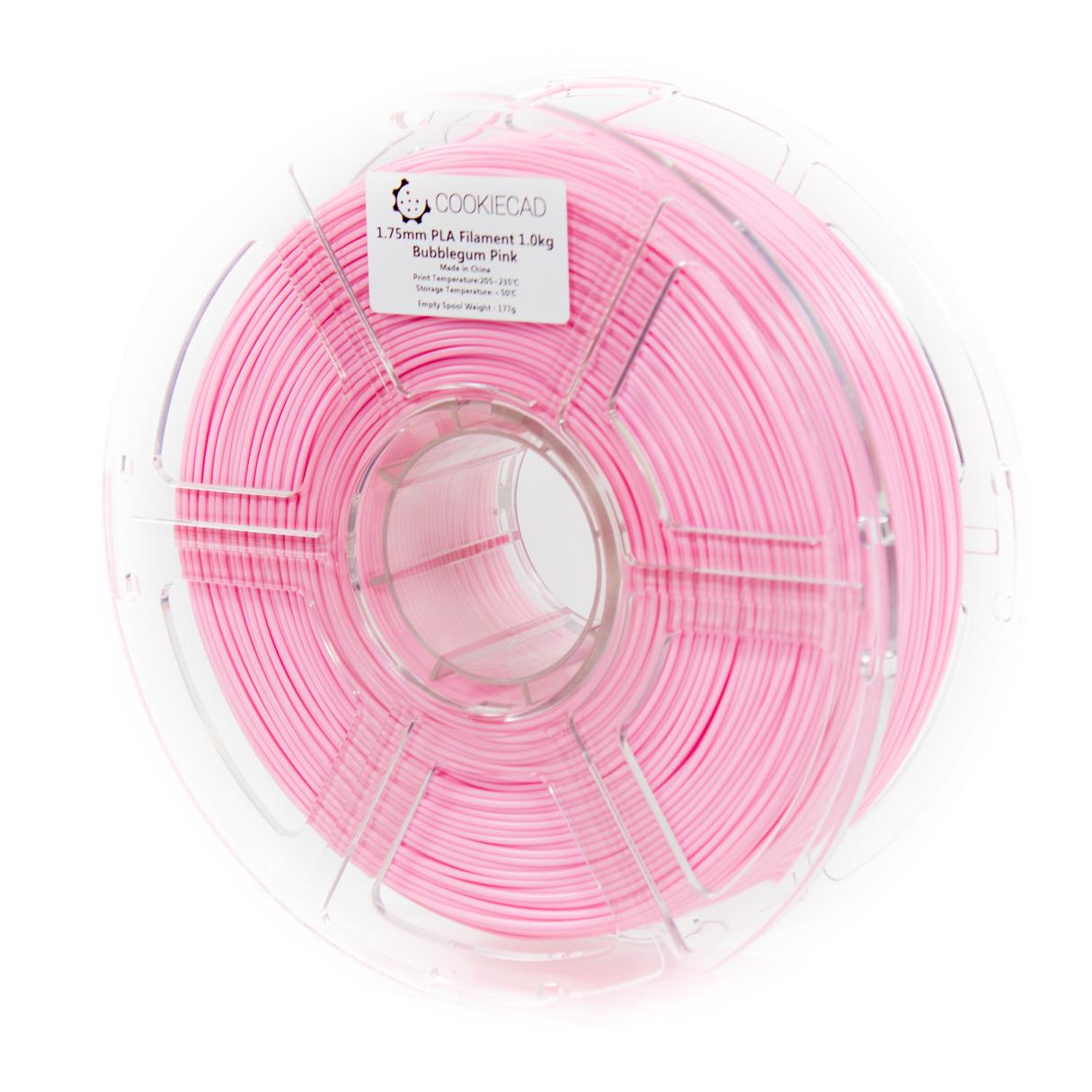 Cookiecad - Bubblegum Pink PLA Filament (1.75mm, 1kg)
