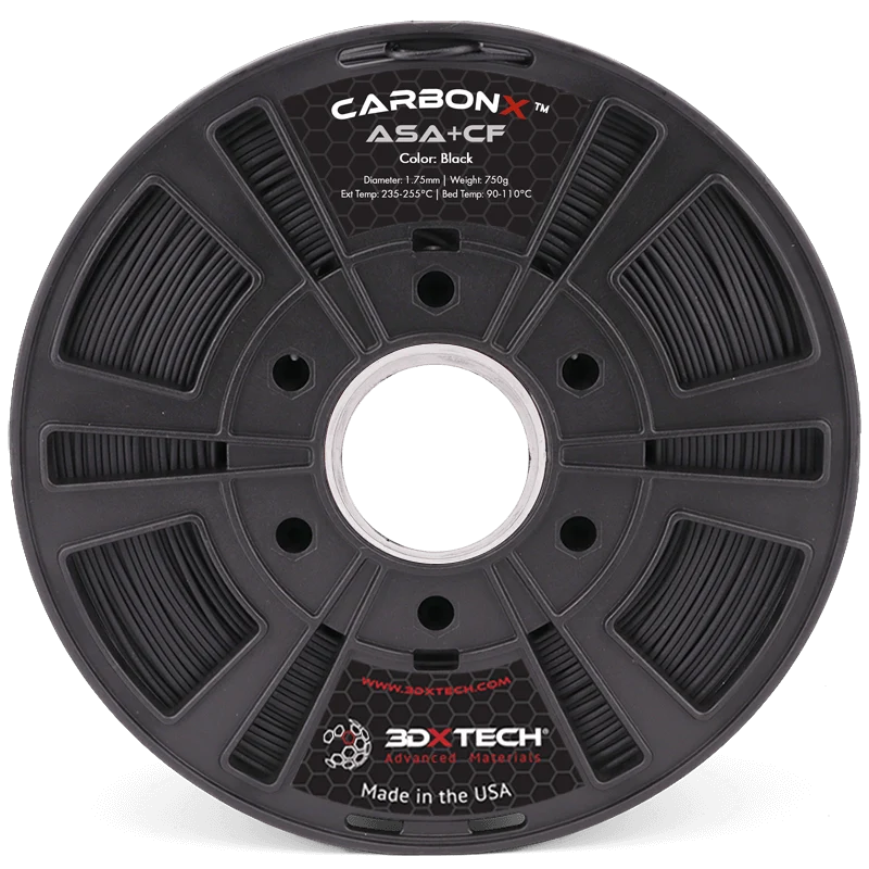 FiberX CarbonX ASA+CF 3D Printing Filament - 1.75mm, 750g