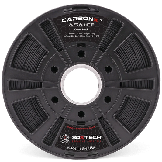 FiberX CarbonX ASA+CF 3D Printing Filament - 1.75mm, 750g