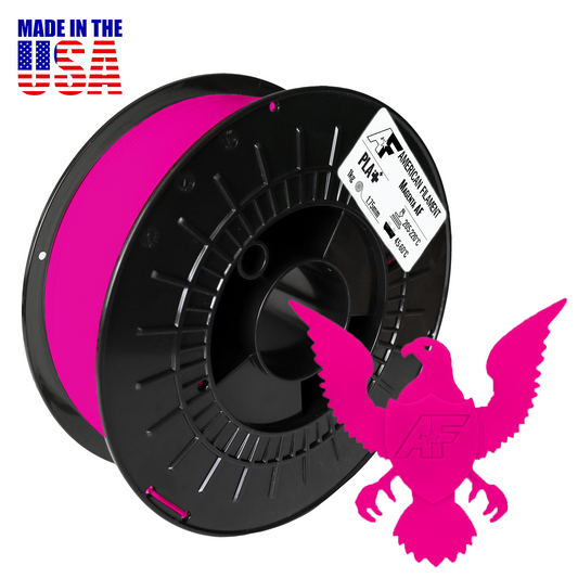 American Filament | Magenta AF 1.75mm PLA+ Filament for Color Lithophanes